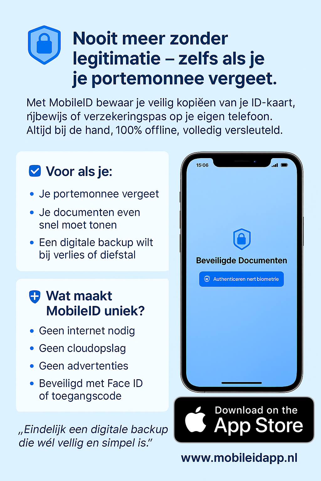 Mobile ID advert